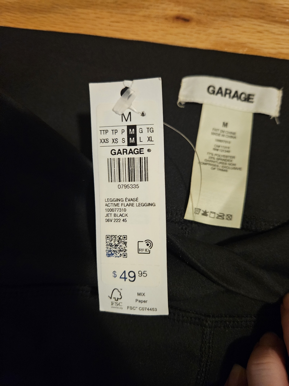 High-Rise Black Flare Pants - Picture 4 of 4